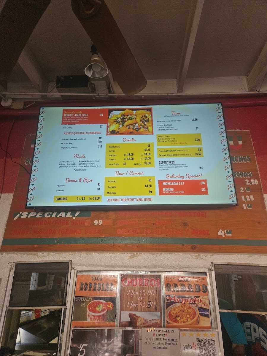 Don Tacha Taqueria Menu - Image 2
